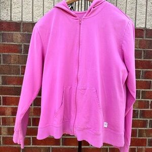Victoria's Secret Zip Hoodie Thin Lightweight Y2K Cottagecore Athleisure Lounge